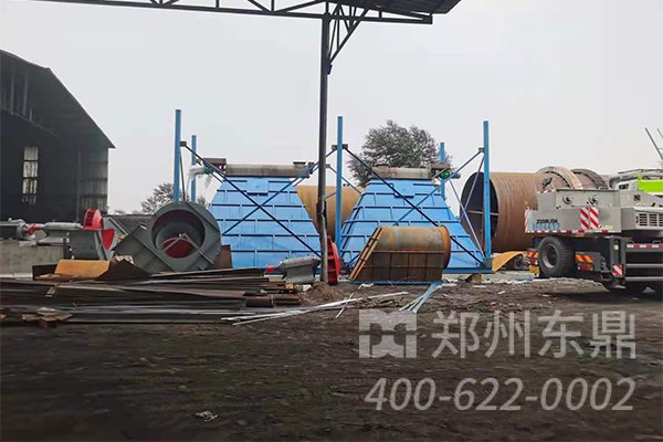 煤泥烘干機(jī)項目安裝現(xiàn)場情況