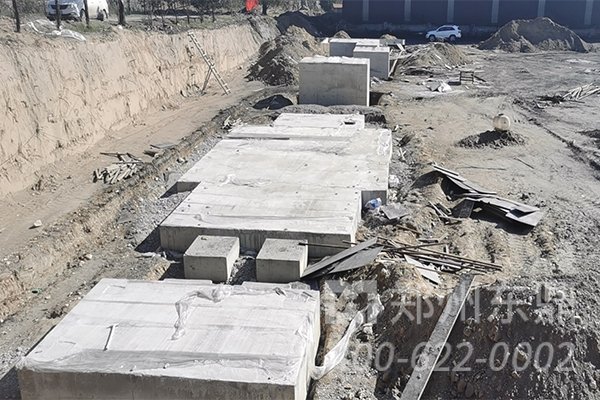 煤泥烘干機設備土建現(xiàn)場