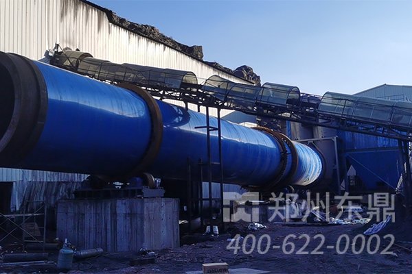 山西大同煤泥烘干機(jī)現(xiàn)場(chǎng)實(shí)拍圖