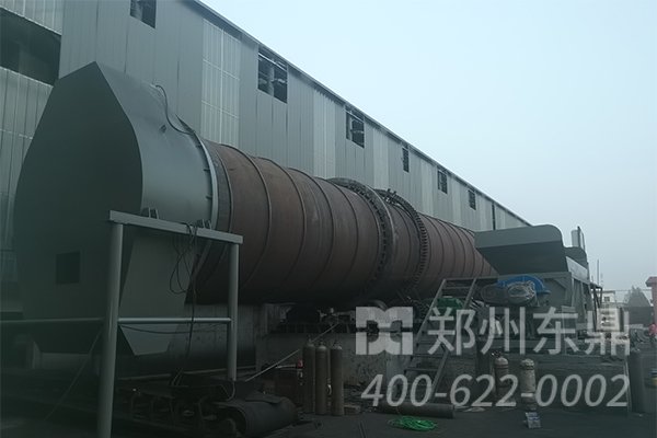 山西呂梁煤泥烘干機(jī)生產(chǎn)線安裝現(xiàn)場