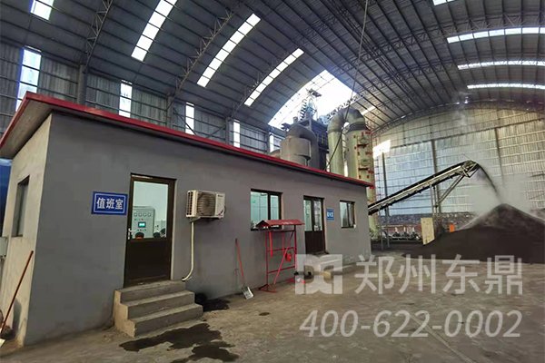 山西大型煤泥烘干機項目生產(chǎn)線運行現(xiàn)場