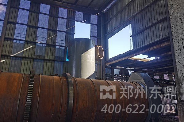 內(nèi)蒙古煤泥烘干機(jī)安裝施工現(xiàn)場